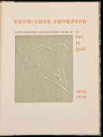 Snow-Shoe Thompson: 1856-1876