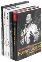 Five photography monographs by Herman Leonard
