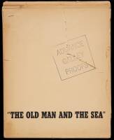 The Old Man and the Sea - Advance Galley Proofs