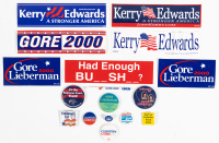 Lot of Al Gore Political Ephemera