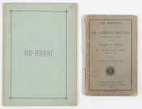 Pickwick excerpt along with a Poe parody