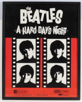 A Hard Day's Night VHS release poster