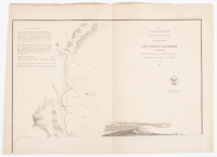 Reconnaissance of San Pedro Harbor California by the Hydrographic Party under the command of Lieut. Comdg. James Alden...