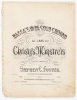 Massa's in de Cold Ground as sung by Christie's Minstrels