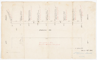 Manuscript survey of Dolores Street in San Francisco between 15th and 16th streets
