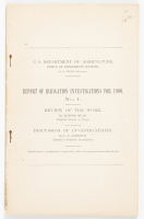 Report of Irrigation Investigations for 1900. Part 1