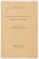 Expedition to San Francisco Bay in 1770: Diary of Pedro Fages