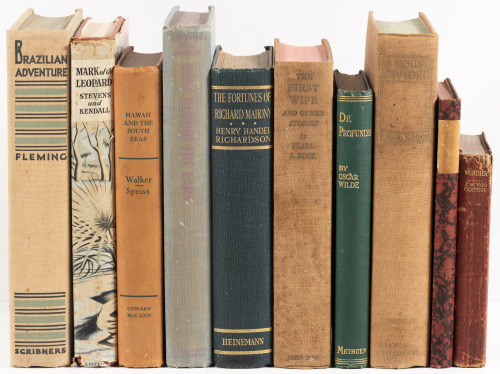 Ten volumes from the library of Eugene and Carlotta O'Neill