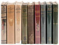Nine volumes on travel, mostly through Europe