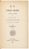 Chou King: Texte Chinois avec une double traduction en Francias et en Latin... - 2