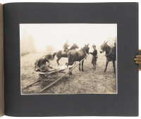 Photograph album of Spanish-American War training