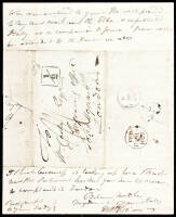 Autograph Letter Signed - 1827 British Landscape Artist Of Illustrated Travel Books