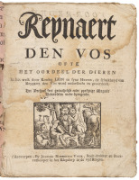 Reynaert den Vos ofte Het oordeel der dieren...