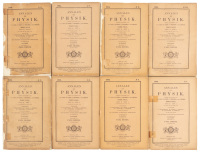 Eight volumes of Annalen der Physik from the Fourth Series