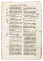New Testament Epistles - 24 leaves from the 1574 third folio edition of the Bishops Bible