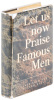 Let Us Now Praise Famous Men