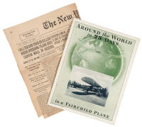 Around the World in 23 Days in a Fairchild Plane