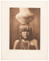 Girl and Jar &ndash; San Ildefonso