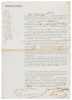 Contrata for a Chinese laborer ("colono") in Matanzas, Cuba