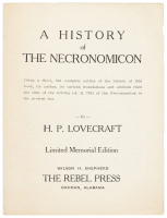 A History of the Necronomicon