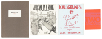 Four titles by Jack Hirschman