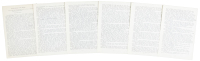 World-Record Tiger Sharks - typed manuscript article for Field & Stream