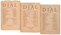 Three issues of The Dial