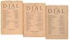 Three issues of The Dial