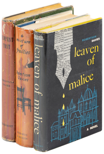 Three novels by Robertson Davies