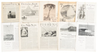 Twenty-one fishing articles written by Zane Grey in various magazines