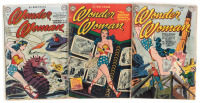 WONDER WOMAN Nos. 44, 45, 50 * Lot of Three Comics