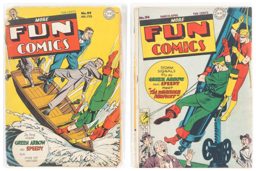 MORE FUN COMICS Nos. 95 and 96 * Lot of Two Comics