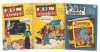 MORE FUN COMICS Nos. 118, 120, 121 * Lot of Three Comics