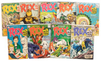 REX the WONDER DOG Nos. 17, 18, 20, 22, 24, 26, 32, 34, 35 * Lot of Nine Comics