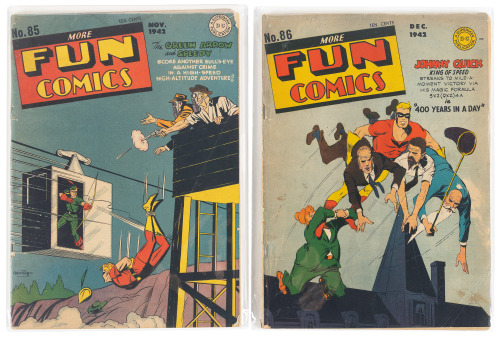 MORE FUN COMICS Nos. 85 and 86 * Lot of Two Comics