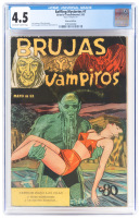 BRUJAS Y VAMPIROS No. 7 * Mexican BAFFLING MYSTERIES No. 7 * Only Graded Copy