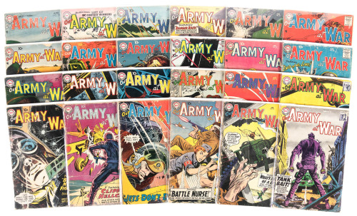 OUR ARMY AT WAR Nos. 57-80 * Lot of 24 Comics