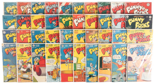 FUNNY FOLKS Nos. 1-58 [and] NUTSY SQUIRREL Nos. 59-72 * Lot of 72 Comics * Full Run