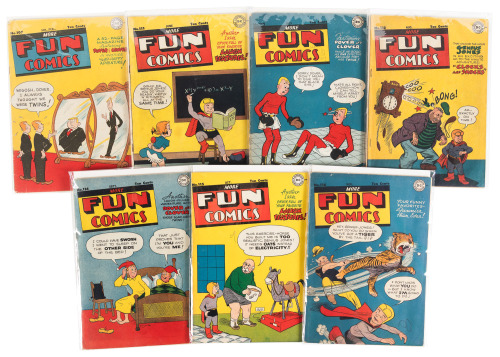 MORE FUN COMICS Nos. 107, 111, 112, 113, 114, 115, 116 * Lot of Seven Comics