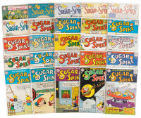 SUGAR and SPIKE Nos. 3, 6, 14, 15, 19, 20, 28-30, 33-36, 38-42, 44, 45, 52, 54-56, 60 * Lot of 25 Comics