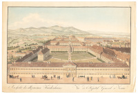 Aussicht des allgemeinen Krankenhauses/ Vue de l&rsquo;Hopital General a Vienne [View of the General Hospital of Vienna]