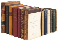 Shelf of books on the history of Oregon