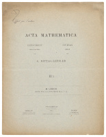 Note sur la fonction L (w, x, s)