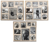 Five framed works of Morris, including one collage - 2
