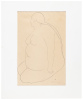 Seated Nude Woman, Mexico - gifted to Edward Weston