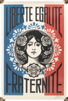 Make Art & Liberte posters