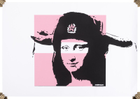 Mona Lisa print from Exhibition Russia