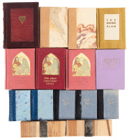 Fifteen miniature books from the Good Book Press of Peter and Donna Thomas