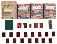 Twenty-five miniatures and micro-miniatures by Jack Levien or his Trader's Press