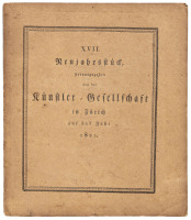 XVII. Neujahrsst&uuml;ck, herausgegeben von der K&uuml;nstler-Gesellschaft in Z&uuml;rich auf das Jahr 1821. Enthaltend das Leben des Malers Johann Weber von Bern.